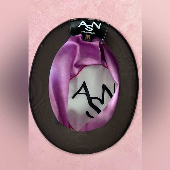 ASN Hats Dolly Pink Women's Cowboy Hat with Decorative Band - Picture 10 of 10